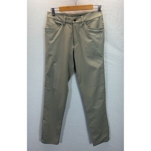 Lululemon ABC Classic-Fit 5 Pocket Pant Khaki Size 28x30 Excellent condition